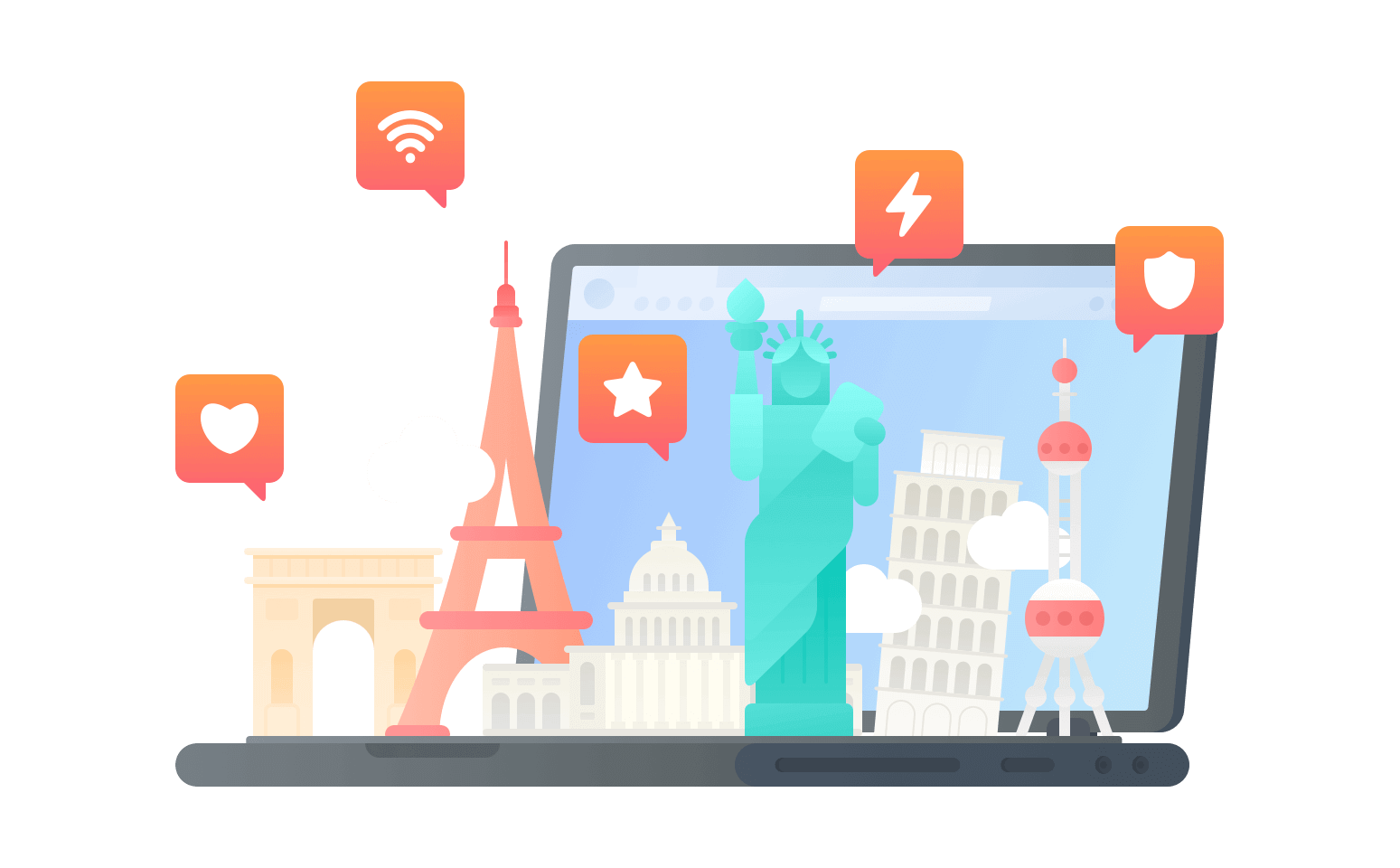 在特克斯和凯科斯群岛连接到中国的代理 - 返华VPN
